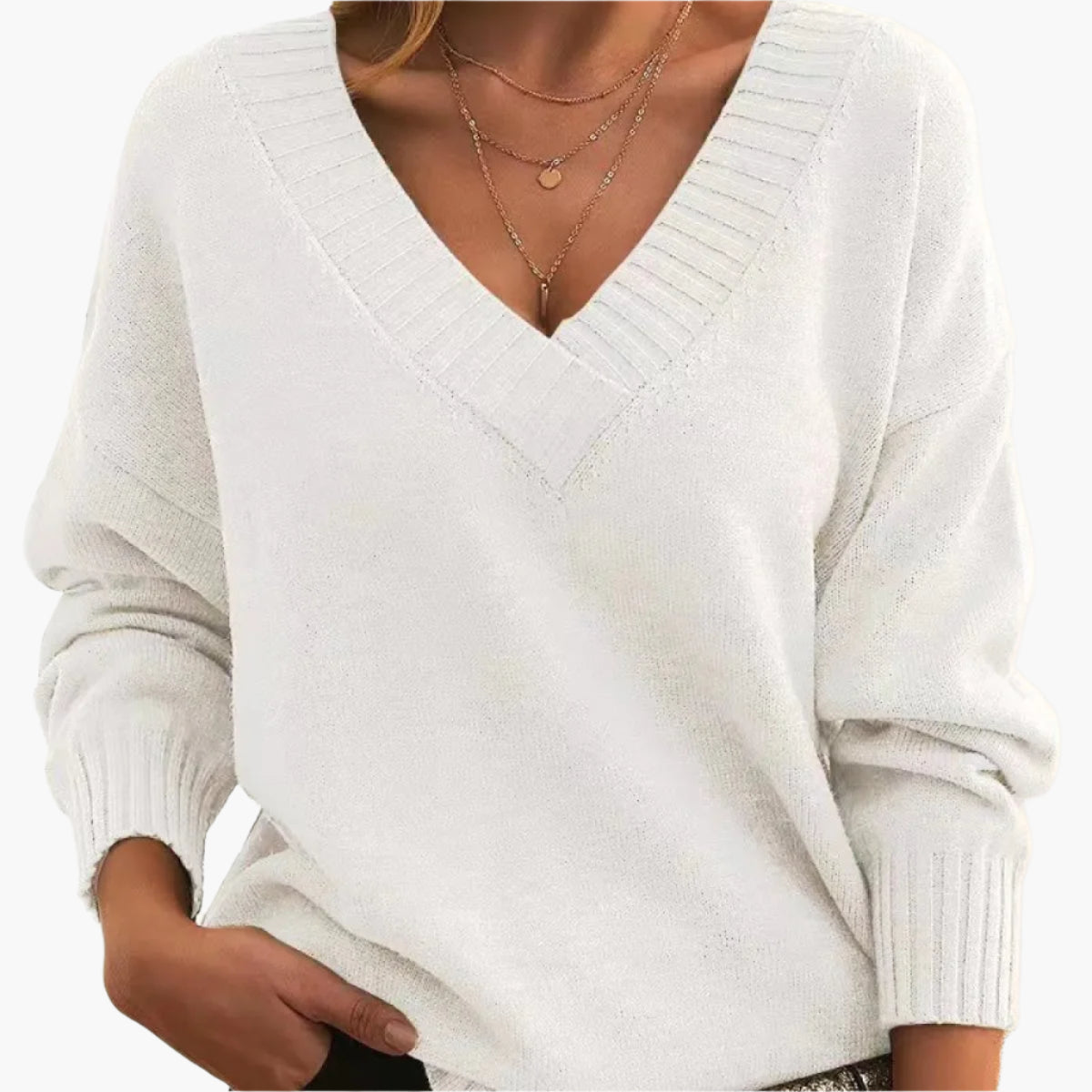 Elegante Oversize Pullover Damen