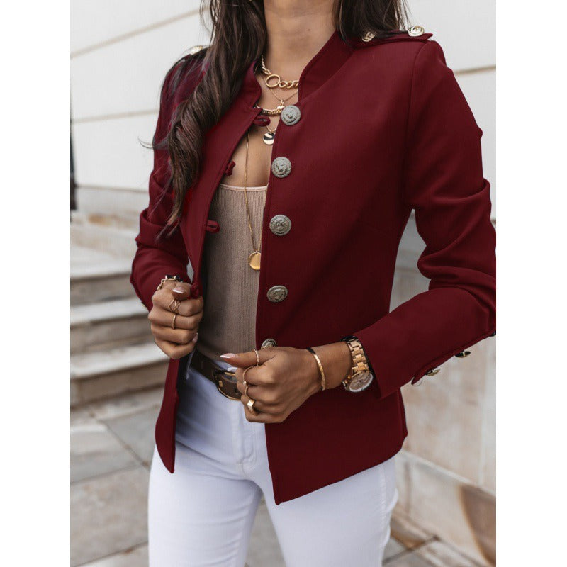 Schicke Herrenblazer Slim Fit Doppelreiher