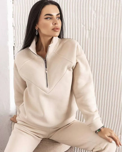 Kuschelkleidung Set Fleece Lockere Passform