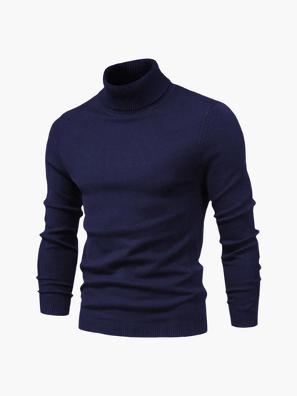 Elegante Rollkragenpullover Damen Business Modern