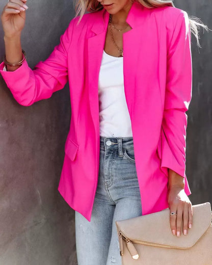 Schicke Blazer Herren Slim Fit Einreihig