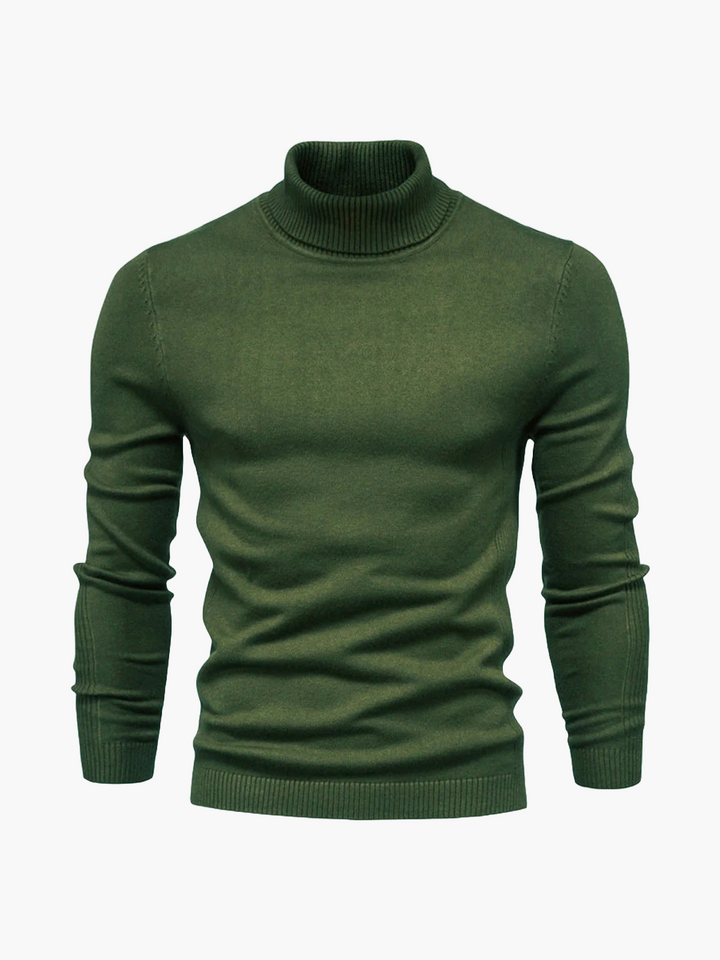 Elegante Rollkragenpullover Damen Business Modern