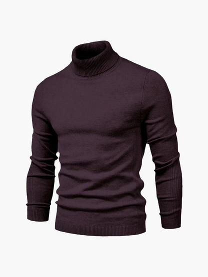 Elegante Rollkragenpullover Damen Business Modern