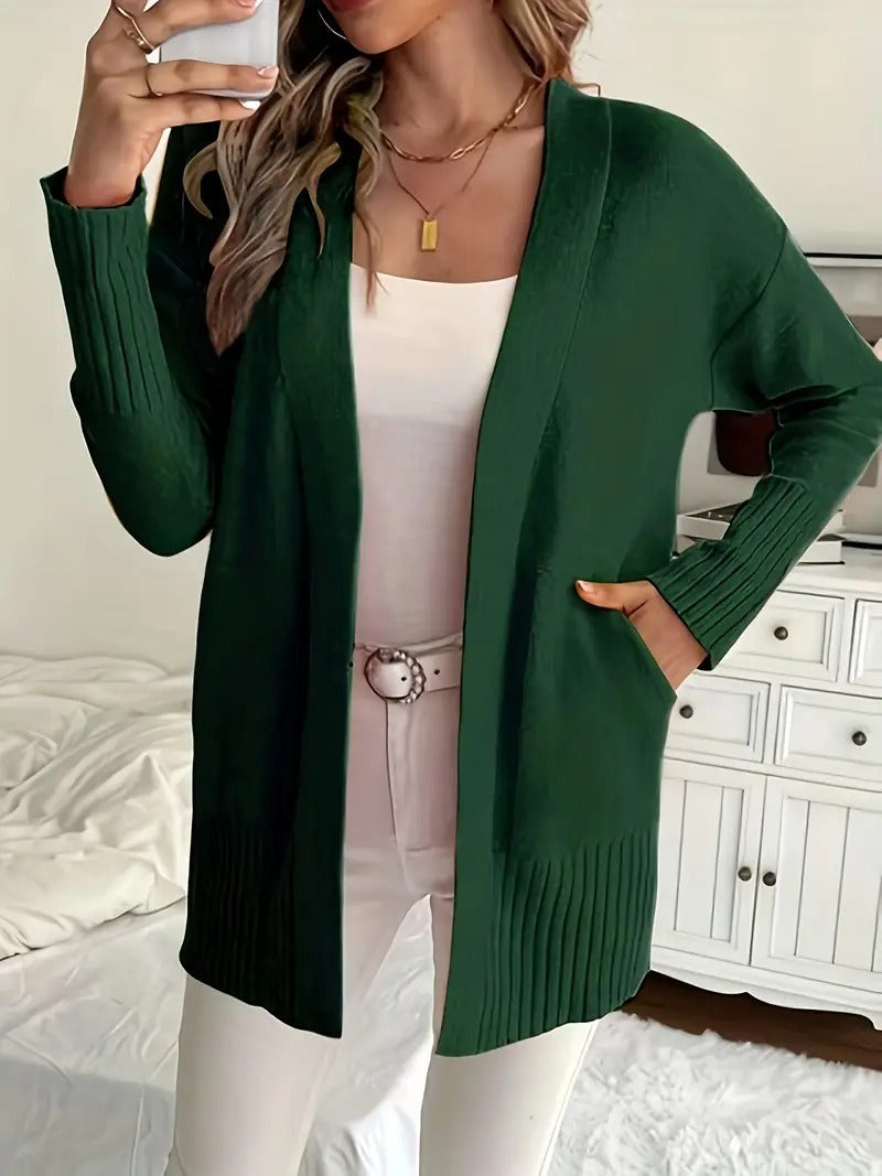 Elegante Damenstrickjacke Zeitlos Klassisch