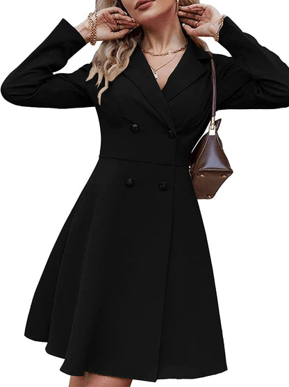 Klassischer Trenchcoat Damen Taillierte Form Knielang - IdealeKleiden