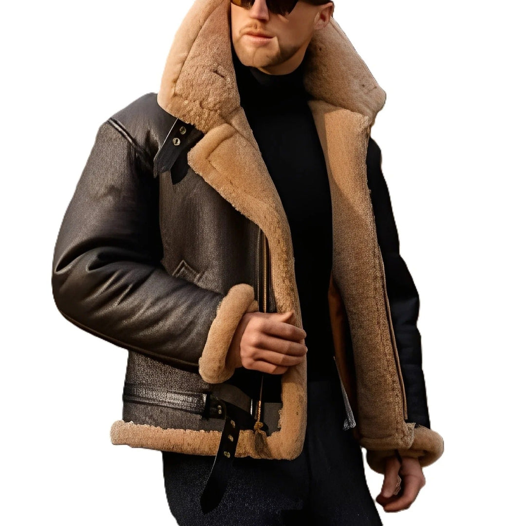 Männer Lederjacke Robust &amp; Extra Stärke