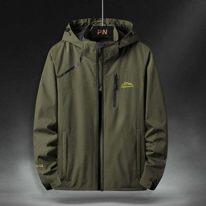 Herren Outdoor-Jacke Kapuze Sportlich