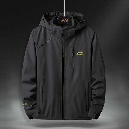Herren Outdoor-Jacke Kapuze Sportlich