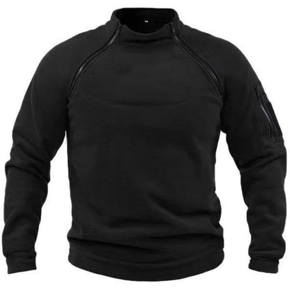 Kuschel Kleid Fleece Bequem Hoher Kragen