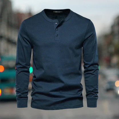 Langarmshirt Herren Modern Sportlich - IdealeKleiden