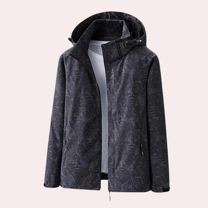 Leichtgewicht Jacke Sportlich Passform Reißverschluss Taschen