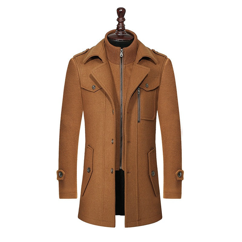 Herren Wintermantel Marlowe Stil