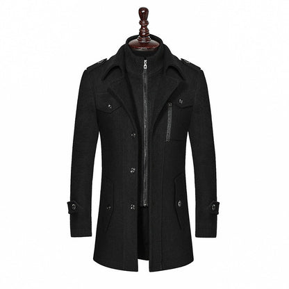 Herren Wintermantel Marlowe Stil