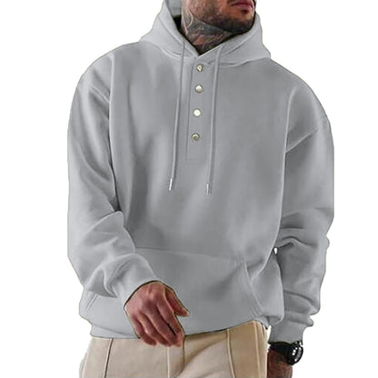 Kapuzenpullover Bequem Fleece Moderner Style