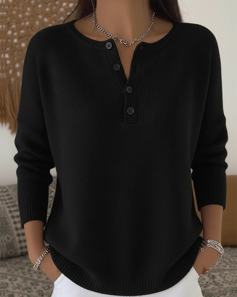Elegante Strickjacke Damen Langärmlig