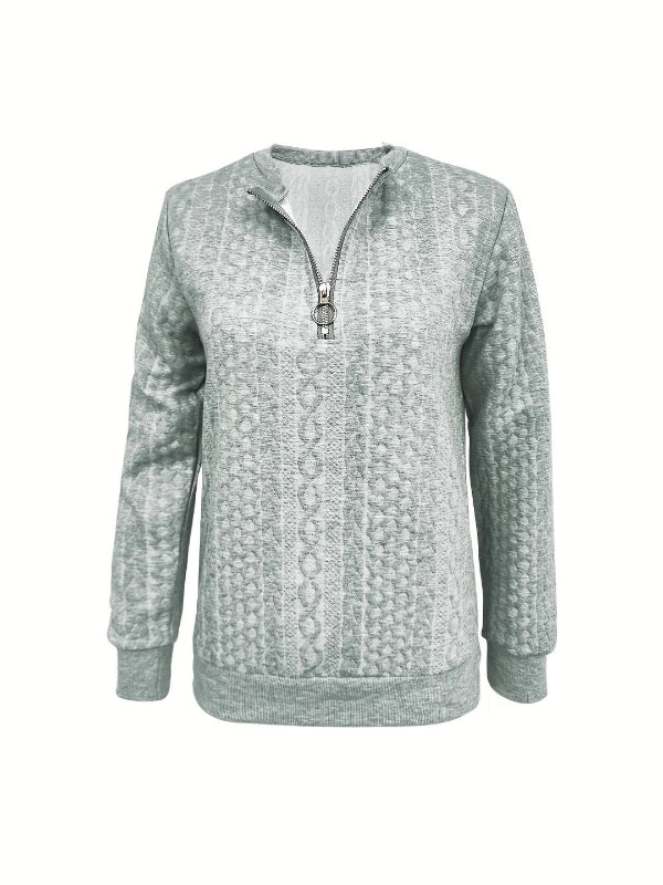 Elegantes Damen-Oberteil Frühling Blumenmuster