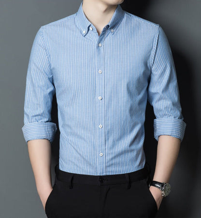 Elegante Herrenkleidung Slim Fit Streifen - IdealeKleiden