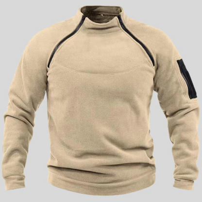 Kuschel Kleid Fleece Bequem Hoher Kragen