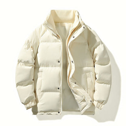 Herren Steppjacke Wasserdicht Warm