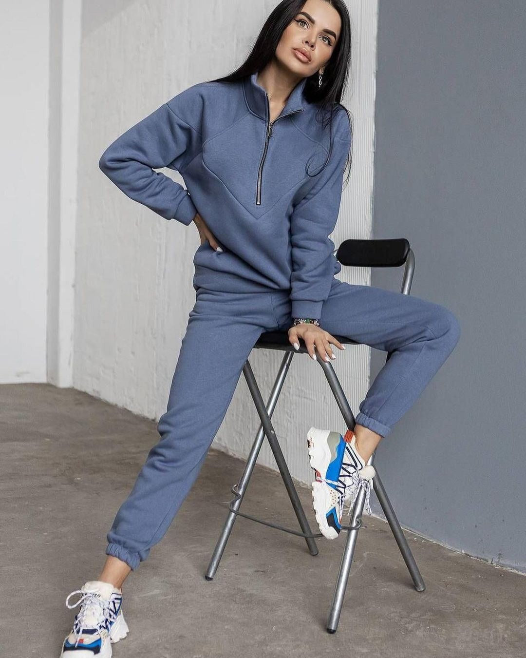Kuschelkleidung Set Fleece Lockere Passform