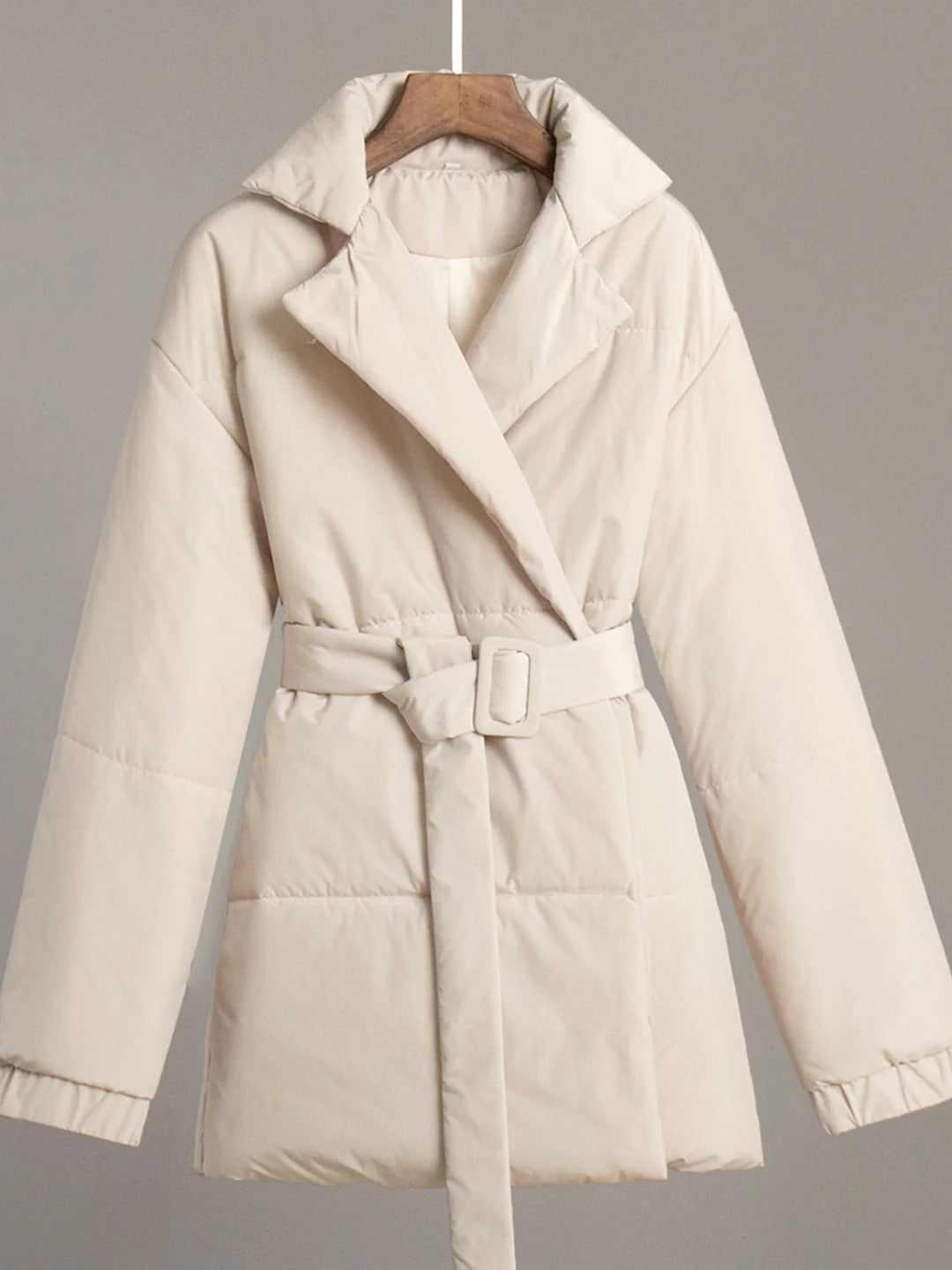 Gürteltaschen Pufferjacke Wickel Stepp Winterjacke