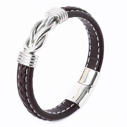 Stylisches Armband für Herren Infinity - IdealeKleiden