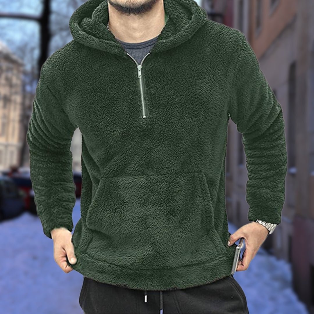 Plüsch Kapuzenpullover Männer Warm