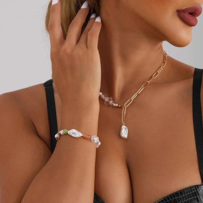 Elegante Damenketten Perlen Schmuck
