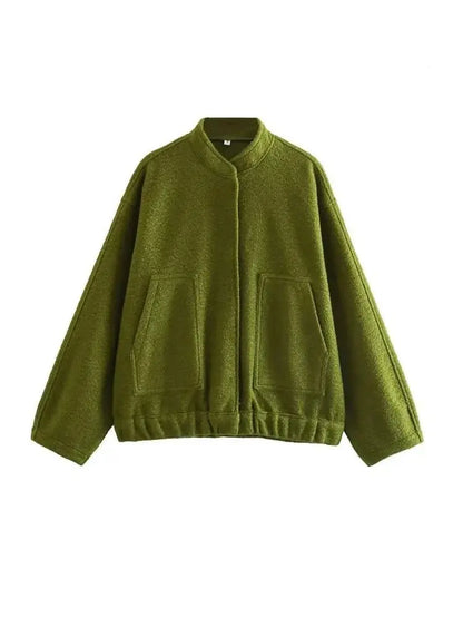 Übergröße Teddyjacke Modern Minimalistisch