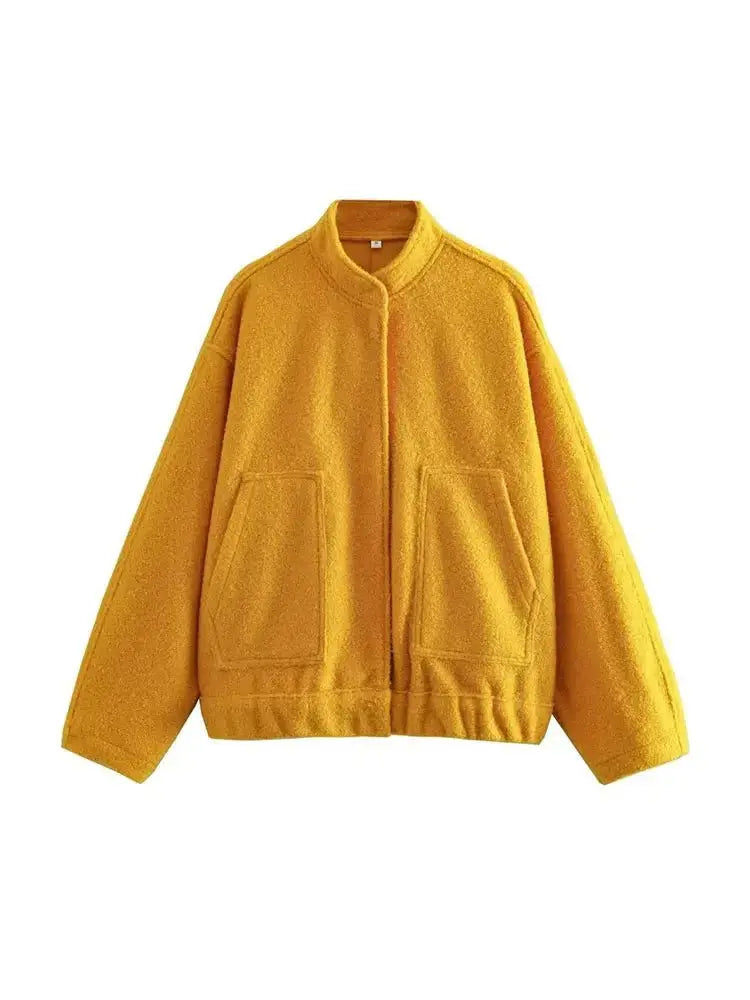 Übergröße Teddyjacke Modern Minimalistisch