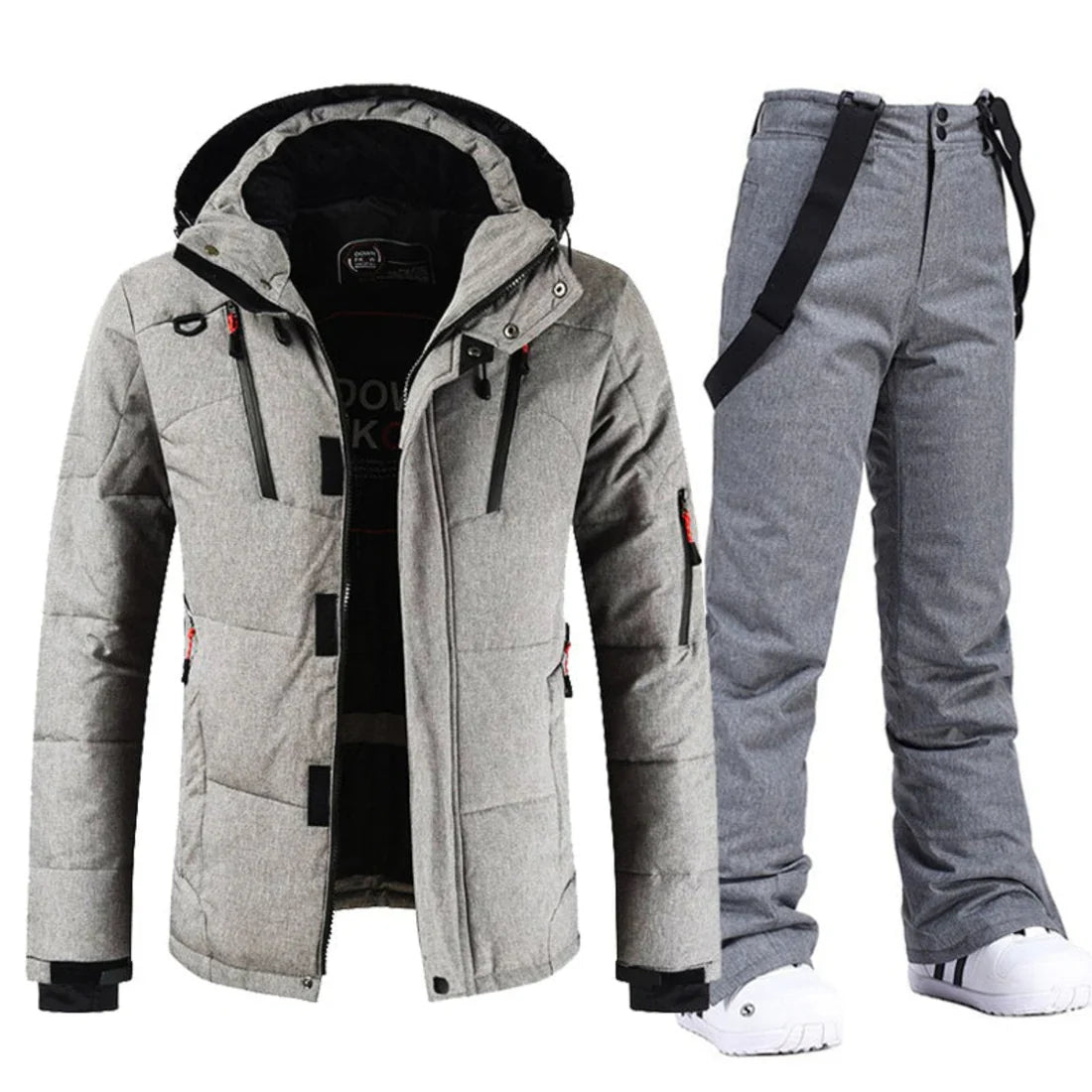Herren Outdoor Jacken Set Warm Winter