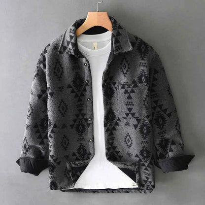 Stilvolle Jacquard-Jacke Modern Design