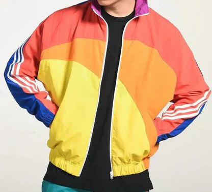 Stylische Herren Windjacke Retro Look