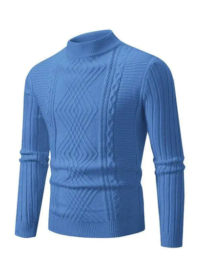 Herren Pullover Kaschmir Weich Gestrickt