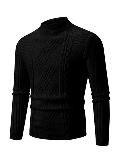 Herren Pullover Kaschmir Weich Gestrickt
