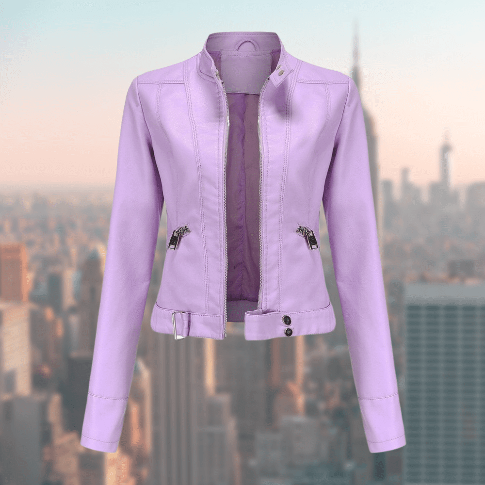Elegante Lederjacke Damen Stilvoll und Robust