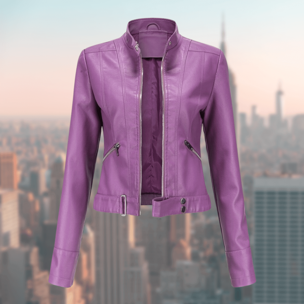 Elegante Lederjacke Damen Stilvoll und Robust