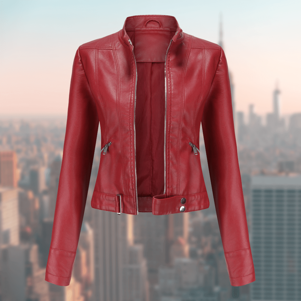 Elegante Lederjacke Damen Stilvoll und Robust