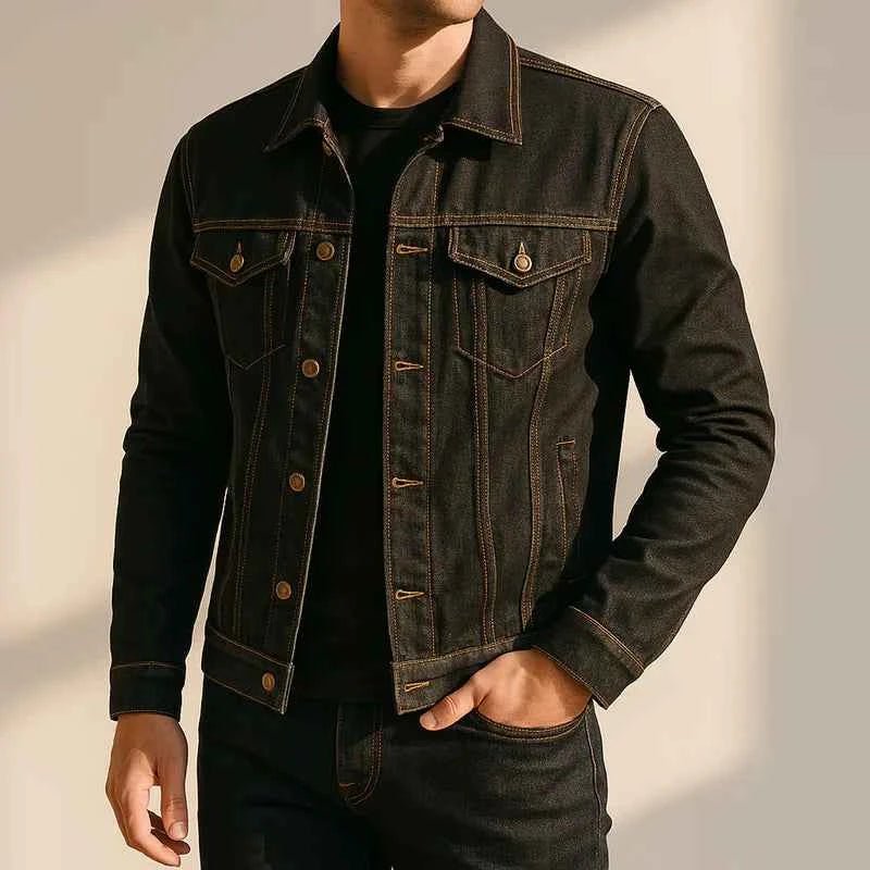 Herren Jeansjacke Modern Slimfit