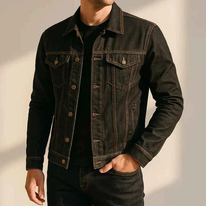 Herren Jeansjacke Modern Slimfit