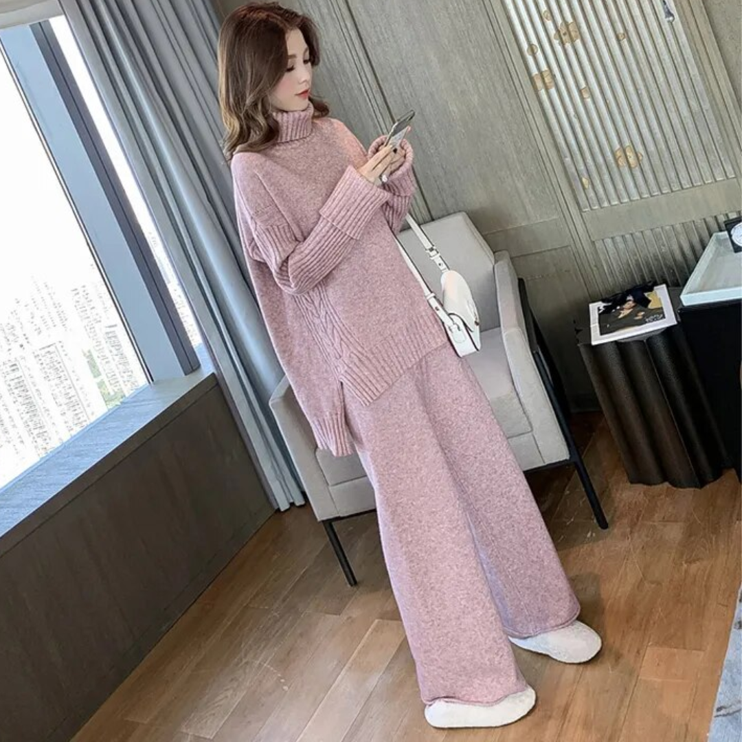Strickkleid Damen Warm &amp; Elegannt
