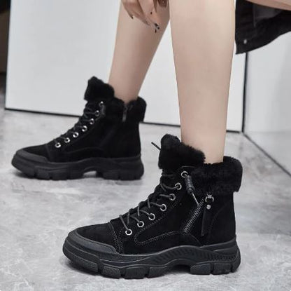 Warmes Winterstiefel Fleece Innenbesatz