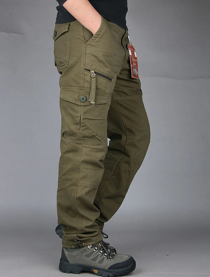 Exklusive Herren Cargohose Modern Slimfit