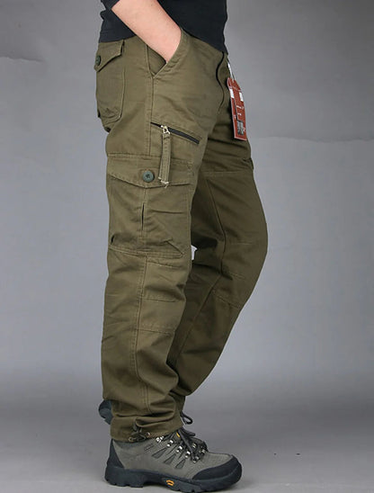 Exklusive Herren Cargohose Modern Slimfit