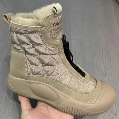 Wasserdichte Winterstiefel Retro-Design