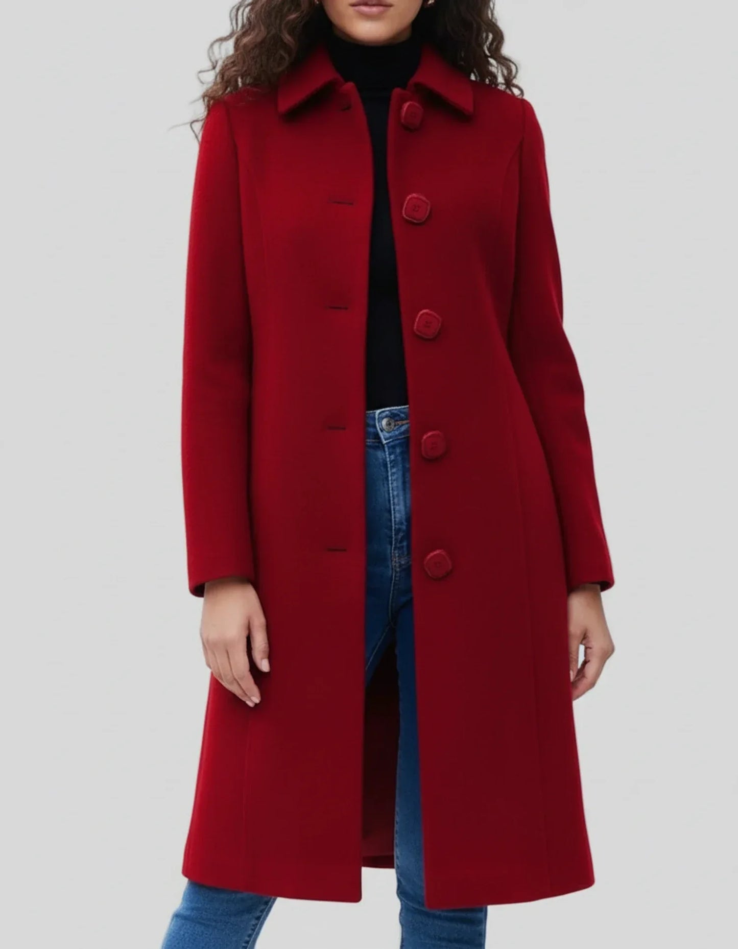 Praktischer Damen Trenchcoat Winter