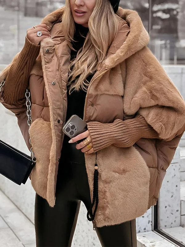 Stylische Bomberjacke Mit Kapuze