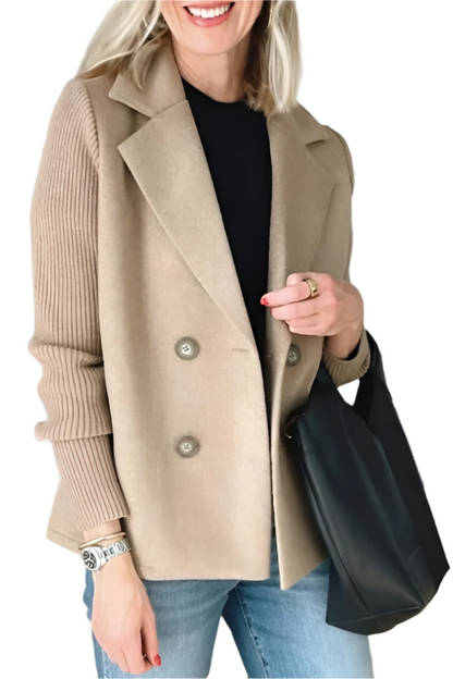 Damen Blazer Vegan Wolle Elegant