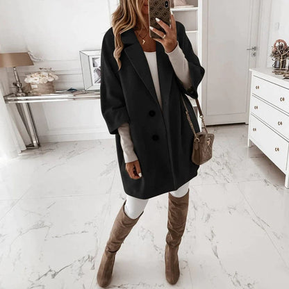 Stylischer Wintermantel Damen Warm und Elegant