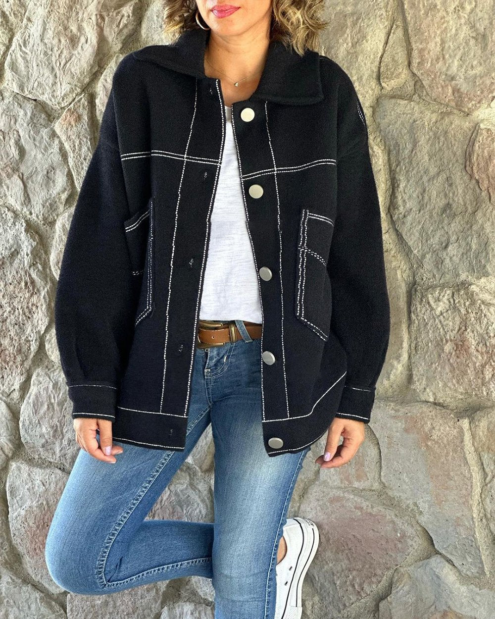Stylische Winterjacke Damen Modern